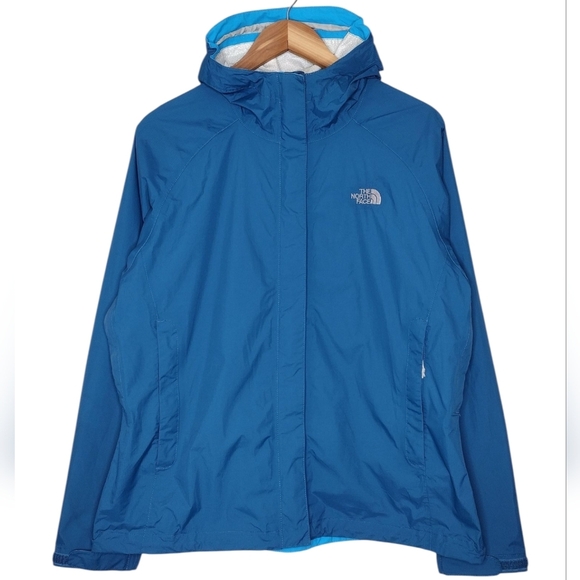 The North Face Jackets & Blazers - The North Face HyVent DT Nylon Blue Full-Zip Rain Windbreaker Jacket Sz L